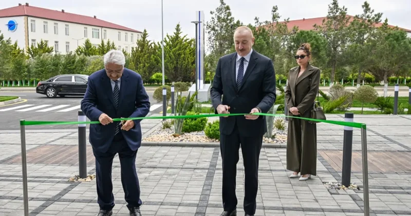 Prezident Milli Aviasiya Akademiyasında açılış etdi