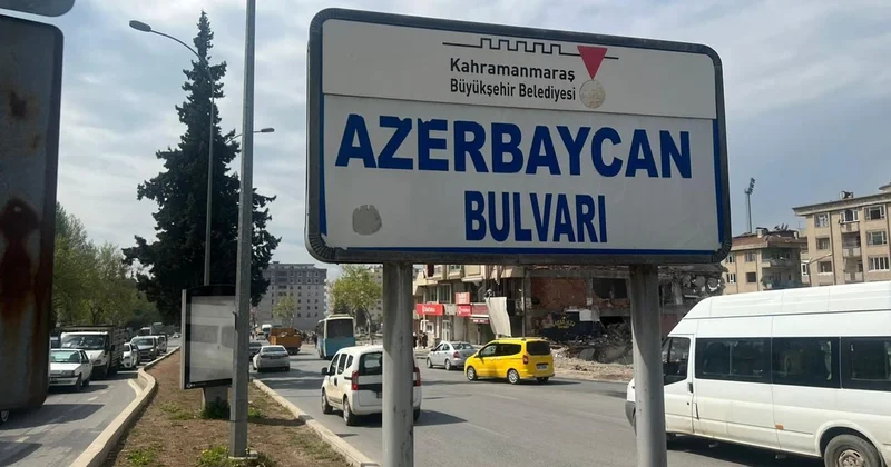 Новые кадры Азербайджанского квартала в Кахраманмараше
