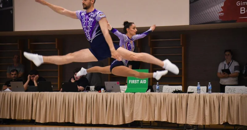 “Aerobika gimnastikası üzrə 9 cu ölkə çempionatı və Bakı birinciliyi”nin qalibləri mükafatlandırılıb FOTO