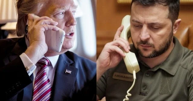 Tramp Zelenski ilə telefon danışığını elan edib