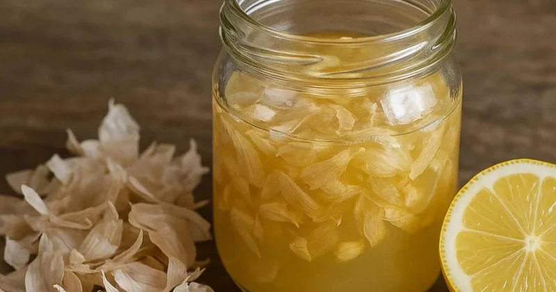 Qabığını limonla qaynadıb için Bütün tıxanmış damarları açır