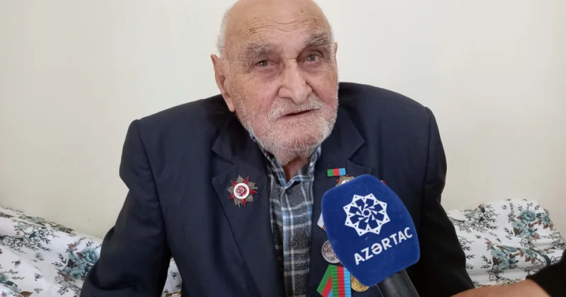 102 yaşlı Əbiş kişi: Müharibə ölümün nəfəsini hiss etməkdir…