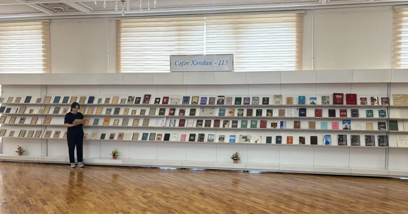 Milli Kitabxanada “Cəfər Xəndan 115” adlı kitab sərgisi açılıb