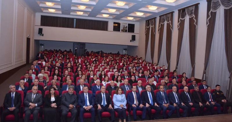 Şamaxıda Ulu Öndərə həsr olunmuş “Əbədiyyətin ilk əsri” filmi nümayiş olunub