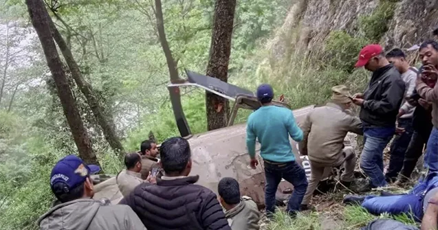Bu ölkədə helikoper qəzası oldu Ölənlər var