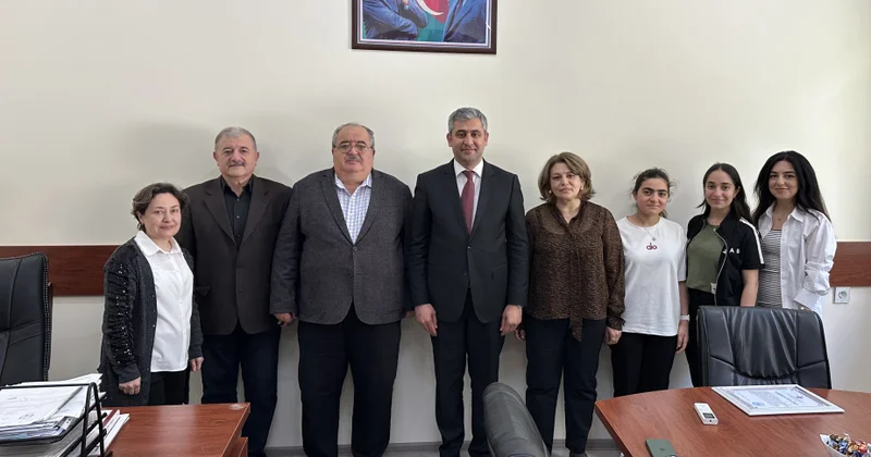 Biofizika İnstitutunda “Sabahın alimləri” müsabiqəsinin qalibləri ilə görüş keçirilib