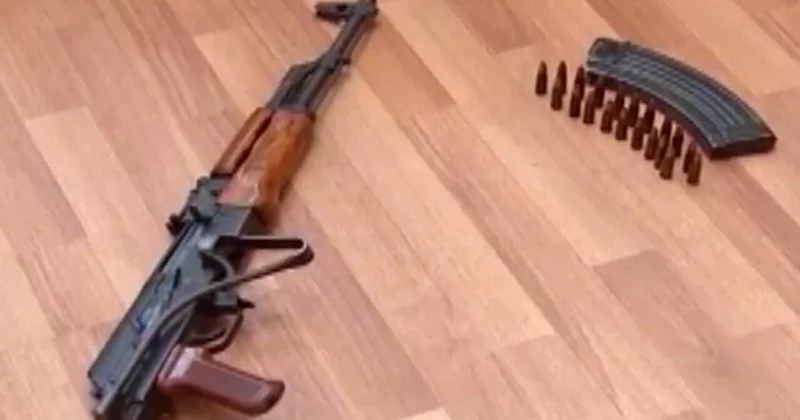 В Гахском районе обнаружены оружие и боеприпасы ФОТО