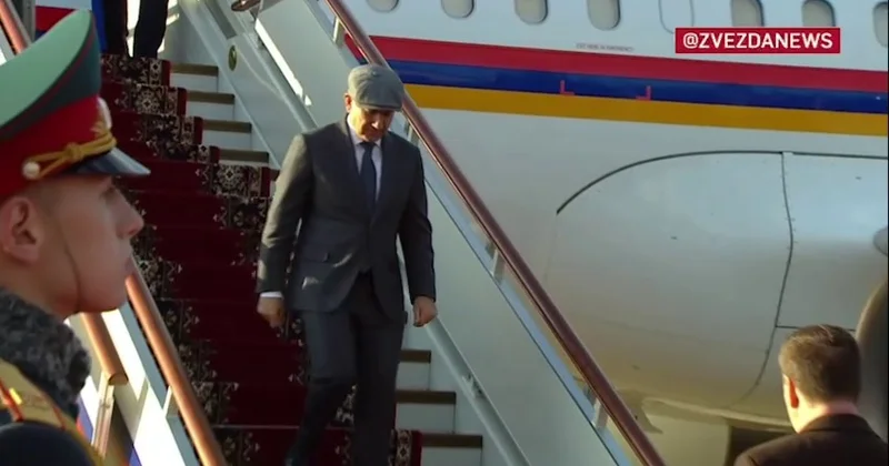 Paşinyan yenə o papağını qoyub, Moskyava getdi Putin belə qarşıladı (VİDEO) KONKRET