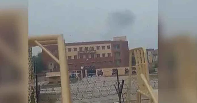 Pakistanda aeroport yaxınlığında partlayış Video