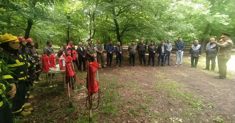 Meşələrdə yanğın hadisələrinə qarşı birgə regional müşavirə keçirilib