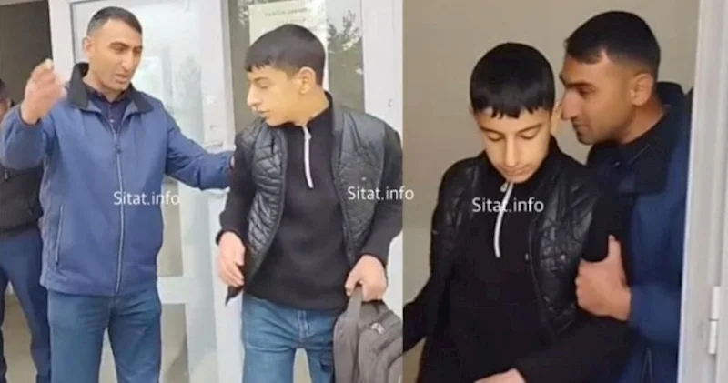 Direktor şagirdi 1 həftədir dərsə buraxmır: Məktəbdə qalmaqal VİDEO