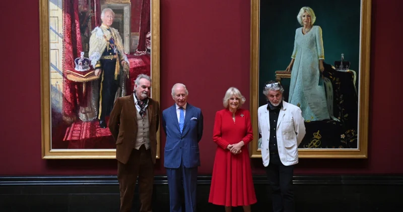 Britaniya kral və kraliçasının yeni portretləri təqdim edildi