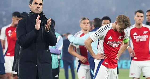 “Oyunçularım paltardəyişmə otağında ağladı” Arteta