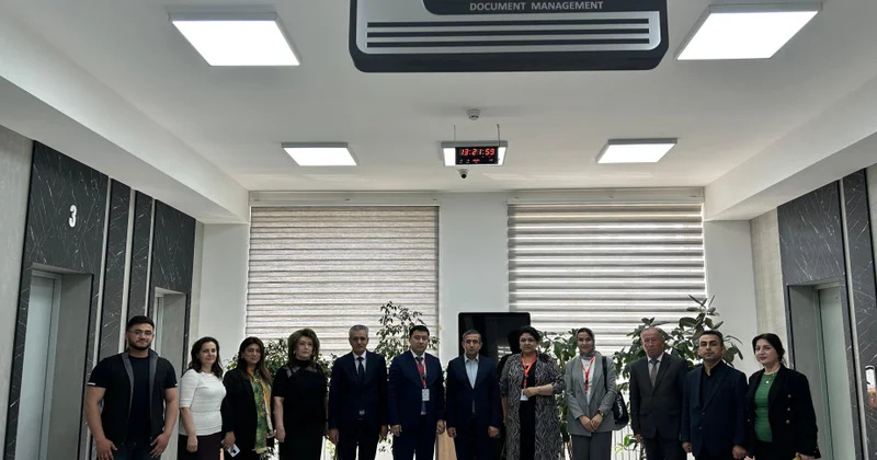 Özbəkistanlı alim BDU tələbələrinə mühazirə oxuyub