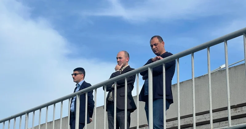 AFFA nın rəhbər şəxsləri Birinci Liqa oyununda
