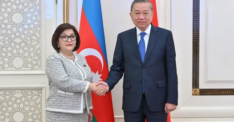 Sahibə Qafarova To Lamın başçılıq etdiyi nümayəndə heyəti ilə görüşdü FOTO
