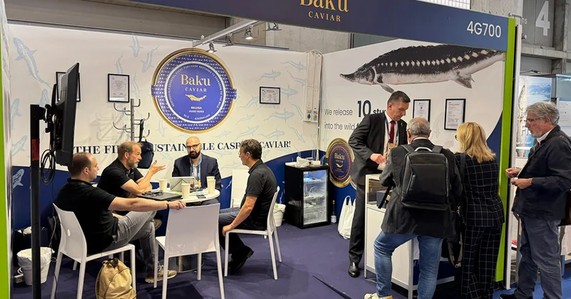 Azerbaijan Fish Farm вновь представляет Азербайджан на крупнейшей мировой выставке морепродуктов фото