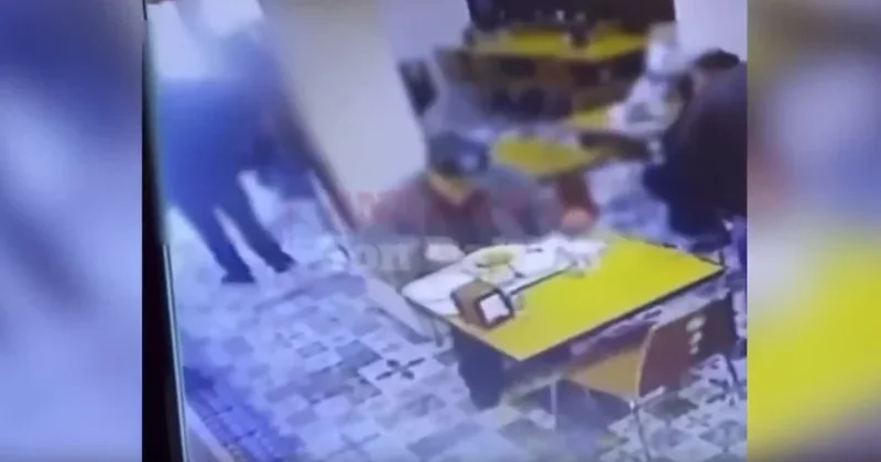 Restoranda biabırçılıq: ANBAAN GÖRÜNTÜLƏR