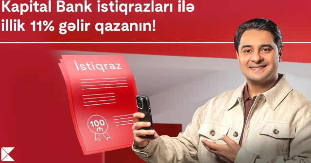 Kapital Bank ın 30 milyon manat həcmində istiqraznın abunə yazılışı başladı