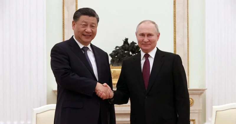 Kremldə Vladimir Putinin Si Cinpinlə görüşü keçirilir