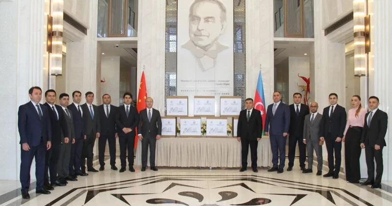 Çində Heydər Əliyevin doğum günü münasibətilə xeyriyyə tədbiri keçirildi FOTO