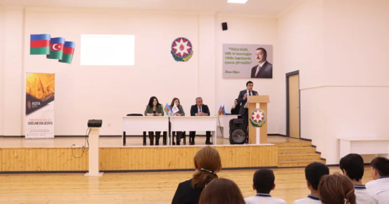 Gəncə, Daşkəsən və Samux məktəbliləri qida təhlükəsizliyi ilə bağlı maarifləndiriliblər