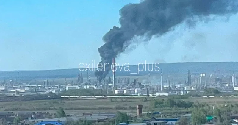 ASTRA: Лукойл Пермнефтеоргсинтез в Перми подвергся третьей атаке за 9 дней ВИДЕО/ФОТО