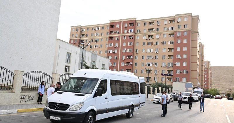 Köç karvanı Ağdam şəhərinə çatdı