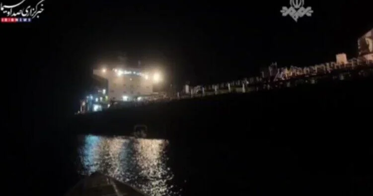 ВМС Ирана захватили танкер ВИДЕО