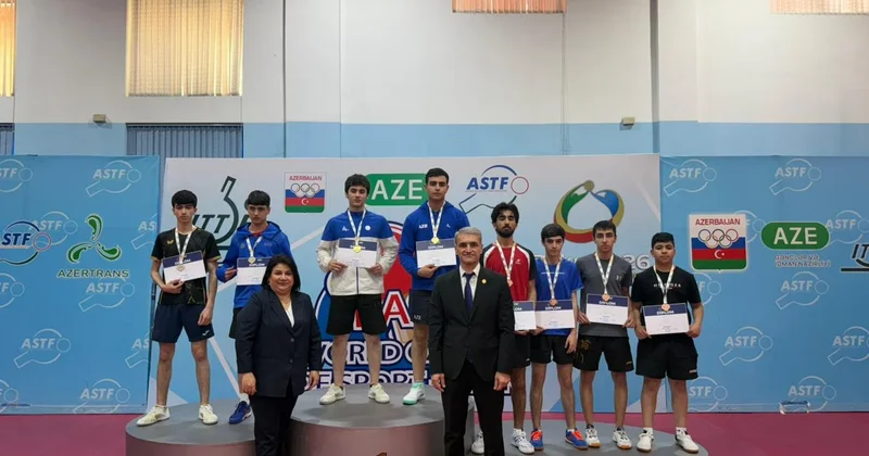 Stolüstü tennis üzrə Azərbaycan çempionatının qalibləri müəyyənləşib FOTO