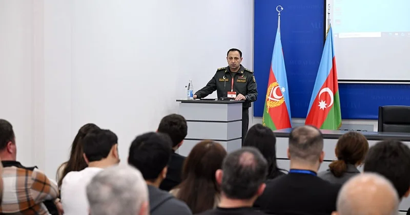 Müdafiə Nazirliyində media nümayəndələri ilə təlim treninq keçirilib VİDEO