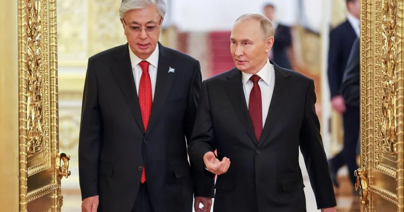 Путин встретился с Токаевым в Кремле Minval Politika