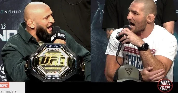 Пресс конференция Чимаева и Стрикленда собрала рекордную аудиторию UFC