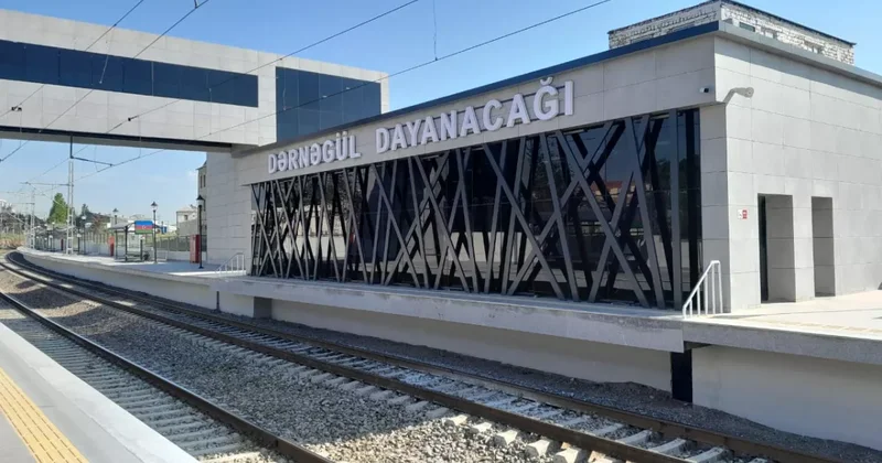 В Баку открыта новая железнодорожная станция ФОТО / ВИДЕО