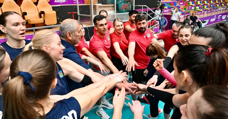 Voleybolçularımız Avropa Liqasına necə hazırlaşırlar? Təlim məşq toplanışından REPORTAJ