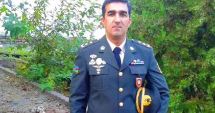 Şəhid xanımına leytenant rütbəsi təqdim olundu FOTO