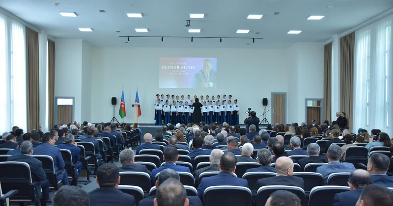 Şamaxıda “Ulu Öndər Heydər Əliyev və dövlət qadın siyasəti” adlı konfrans Fotolar