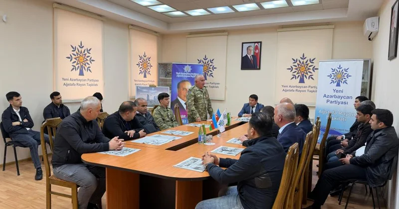 Ağstafada 9 May Qələbə günü münasibəti ilə tədbir keçirilib