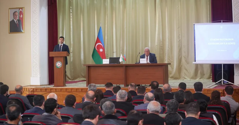 Siyəzəndə sahibkarlarla biznesin inkişafına dair təklif və ehtiyacları müzakirə edilib FOTO