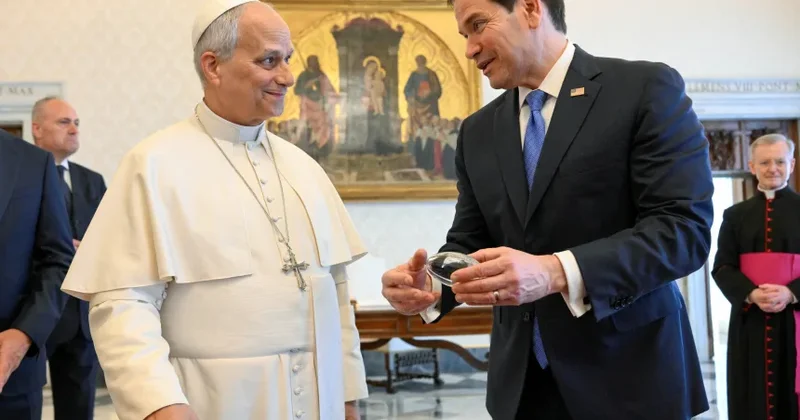 Rubio və Papa Leo Trampla həftələrlə davam edən gərginlikdən sonra fikir ayrılıqlarını müzakirə ediblər