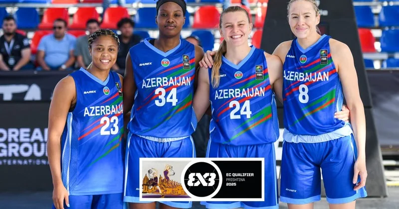 Basketbol millimiz yarımfinala YÜKSƏLDİ
