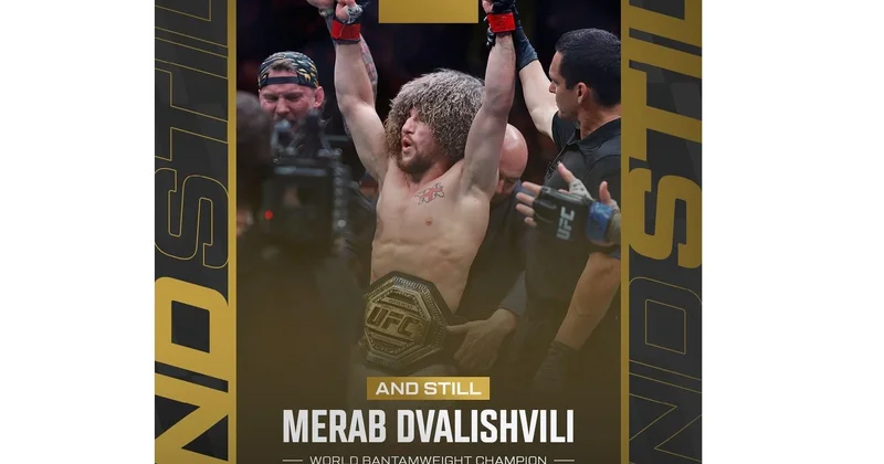 Gürcüstanlı idmançı UFC çempionu titulunu qoruyub