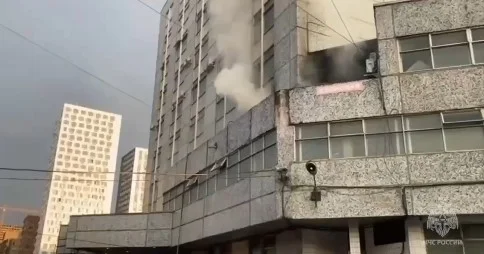 Moskvada anbar kompleksində baş verən yanğın nəticəsində iki nəfər ölüb