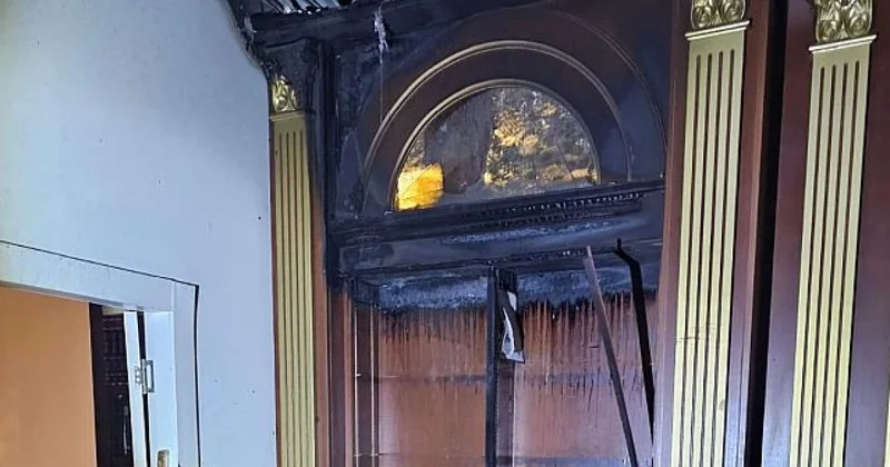 В Иерусалиме подожгли синагогу видео