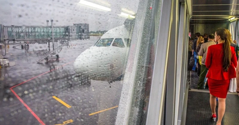 Moskvada hava limanını su basdı, uçuşlar təxirə salındı