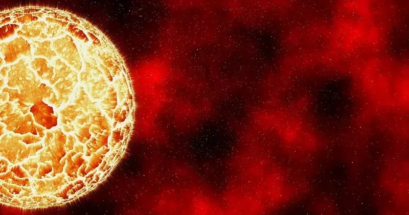 Günəş arxa tərəfdən PARTLADI