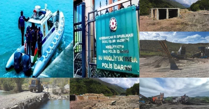 Çayların mühafizə zolaqlarına müdaxilə hallarına qarşı tədbirlər keçirilib
