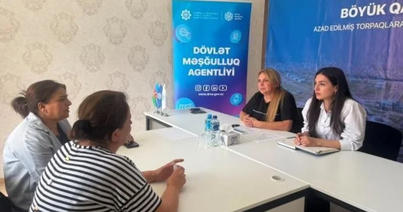 Dövlət Məşğulluq Agentliyi Qarabağ və Şərqi Zəngəzurda səyyar görüşlər keçirib