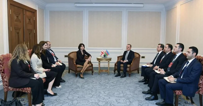 XİN: Azərbaycan Gürcüstan strateji tərəfdaşlığının hazırkı vəziyyəti müzakirə edilib