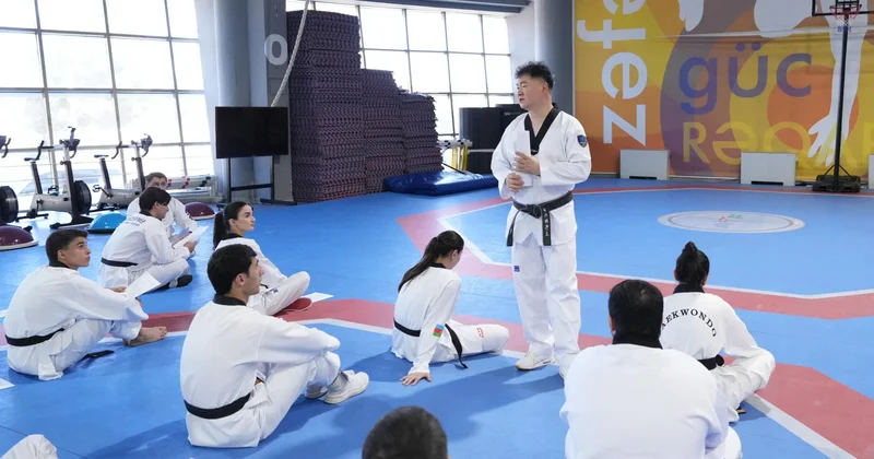 Abşeronda taekvondo üzrə məşqçilik seminarı keçirilib FOTO